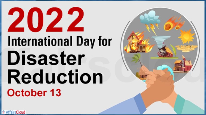 আন্তর্জাতিক দুর্যোগ প্রশমন দিবস আজ