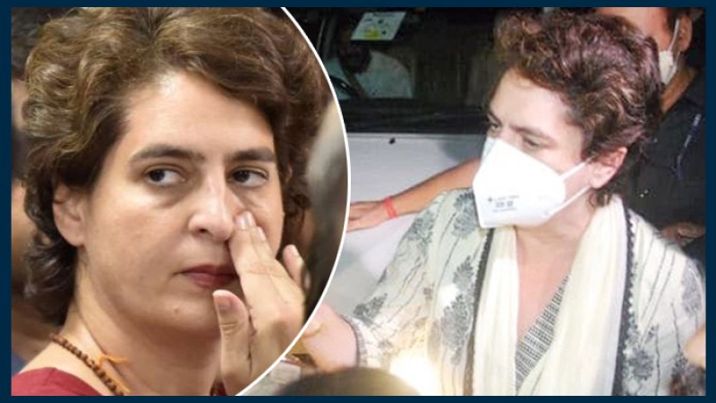 প্রিয়াঙ্কা গান্ধী আটক