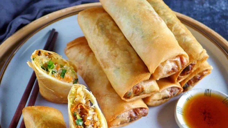 স্প্রিং রোল তৈরির রেসিপি