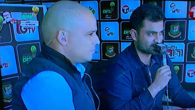 ধারাভাষ্যকার তামিম ইকবালের অভিষেক