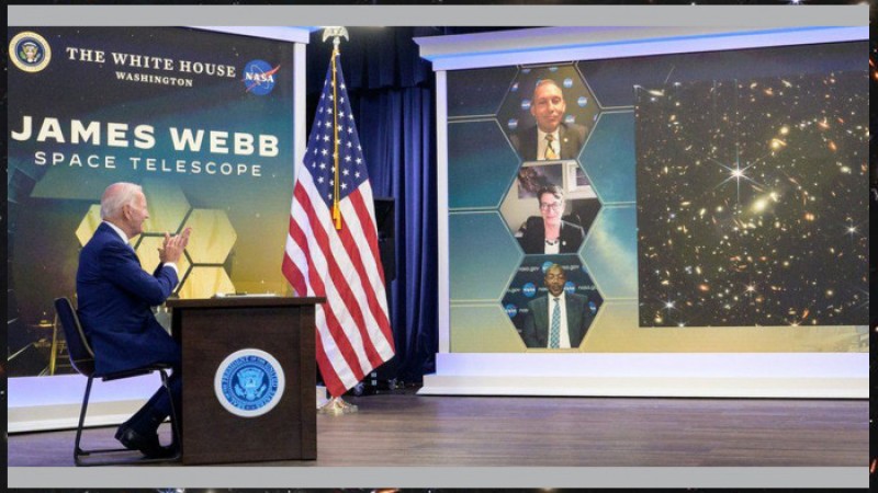 মহাজগতের ‘৪৬০ কোটি বছর আগের’ ছবি দেখাল জেমস ওয়েব টেলিস্কোপ