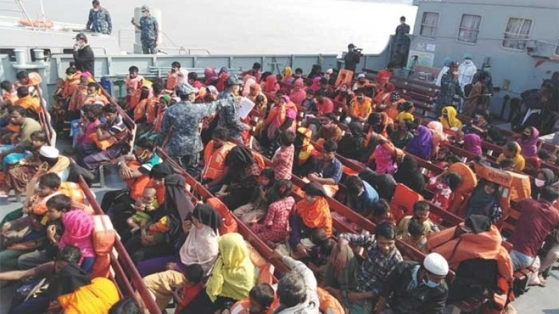 দ্বিতীয় ধাপে আজ ভাসানচর যাচ্ছে ১৭৭২ রোহিঙ্গা