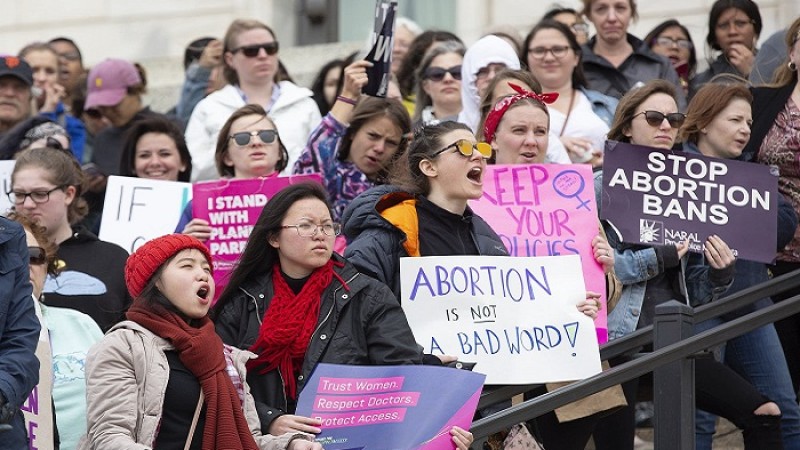 গর্ভপাতের অধিকারের পক্ষে যুক্তরাষ্ট্রজুড়ে মিছিল-সমাবেশ