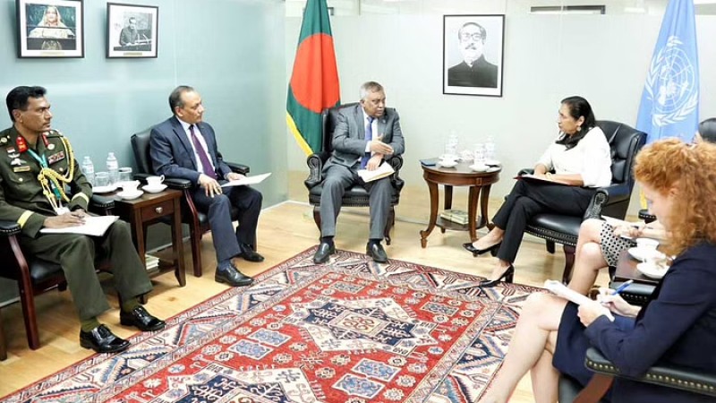 ‘শান্তি ও উন্নয়নে জাতিসংঘ পুলিশের পাশে থাকবে বাংলাদেশ’