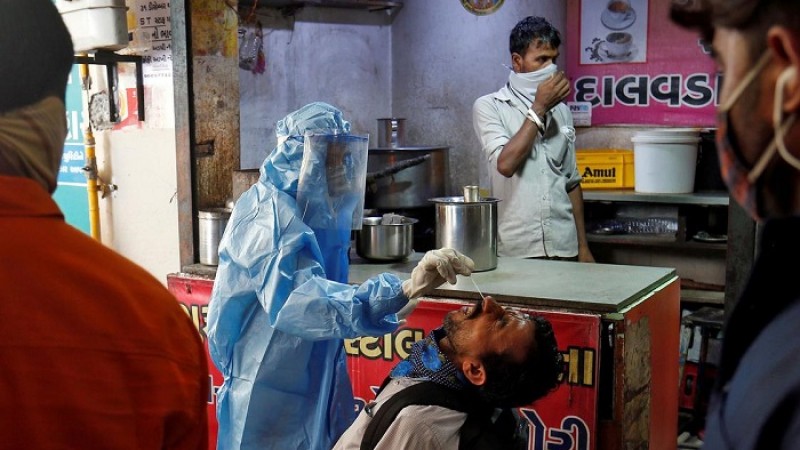 ফের রেকর্ড ভাঙল ভারত, শনাক্ত ২ লাখ ১৭ হাজার