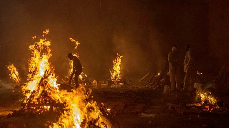 করোনায় ভারতে একদিনে ৪ হাজারের বেশি মৃত্যুর রেকর্ড