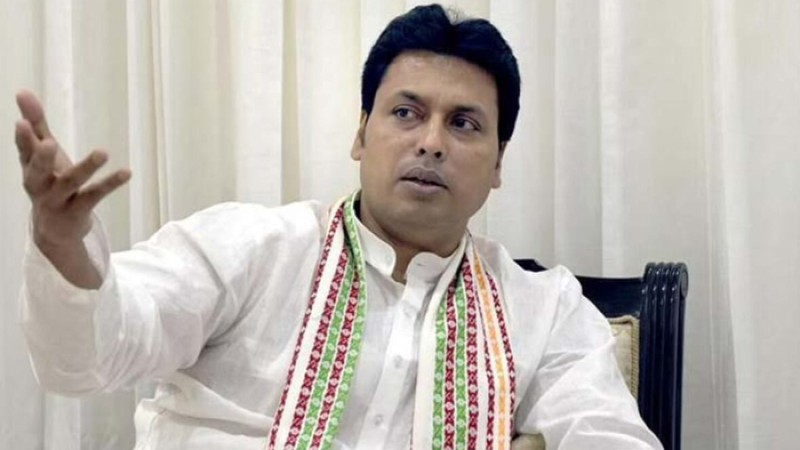 ত্রিপুরার মুখ্যমন্ত্রী পদ থেকে বিপ্লব কুমারের পদত্যাগ