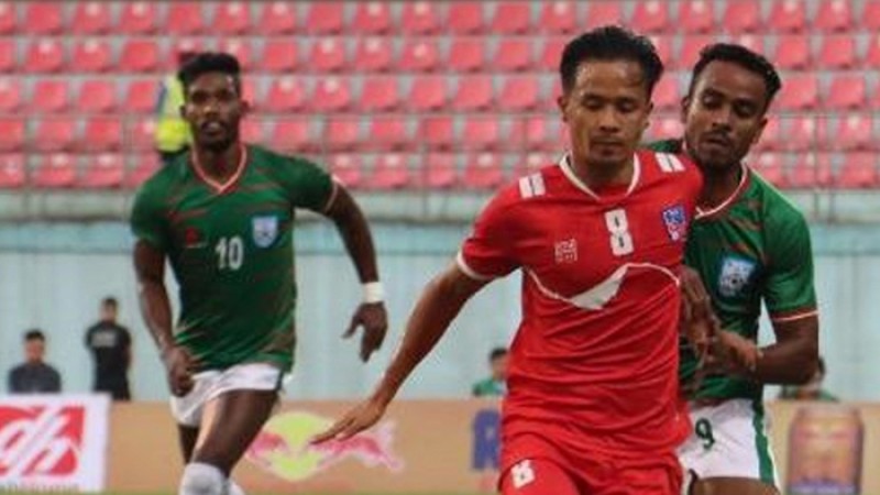 বাংলাদেশকে হারিয়ে এগিয়ে গেল নেপাল