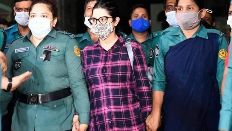 রিমান্ড শেষে কাশিমপুর কারাগারে পরীমনি