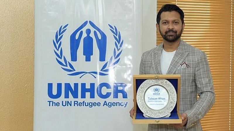 জাতিসংঘ শরণার্থী সংস্থার শুভেচ্ছা দূত হলেন তাহসান