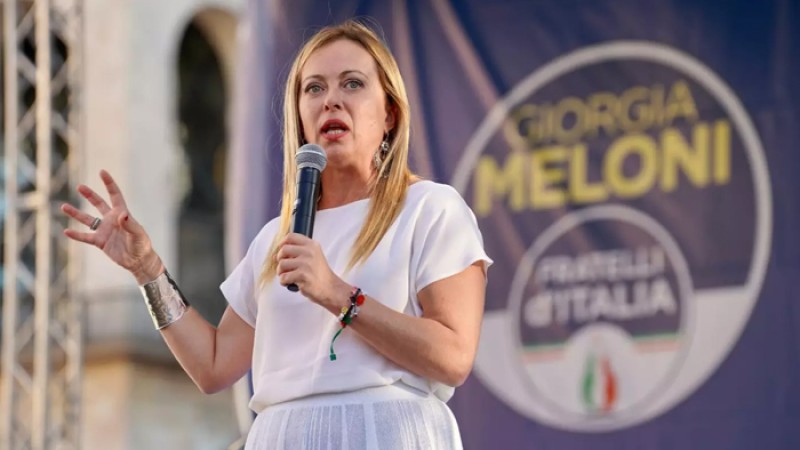 ইতালির প্রথম নারী প্রধানমন্ত্রী হচ্ছেন জর্জিয়া মেলোনি