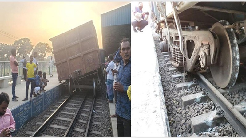 পাবনায় মালবাহী ট্রেন লাইনচ্যুত, ঢাকার সঙ্গে উত্তর ও দক্ষিণবঙ্গ বিচ্ছিন্ন