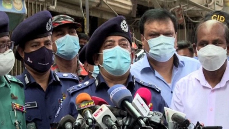 মগবাজারে ভয়াবহ বিস্ফোরণ নিয়ে যা বললেন আইজিপি