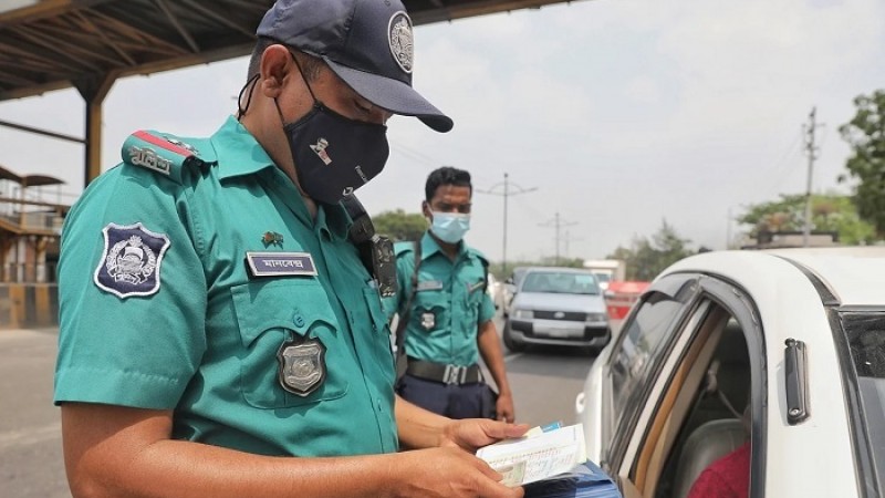বিধিনিষেধের দশম দিনে রাজধানীতে গ্রেপ্তার ৭৯১