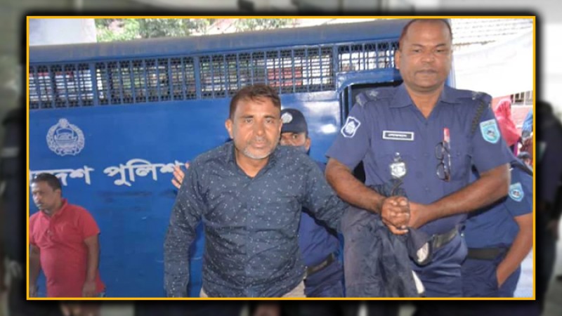 যাত্রীবাহী বাসে আগুন দেওয়ার মামলায় ৮ বছর পর আসামি গ্রেফতার