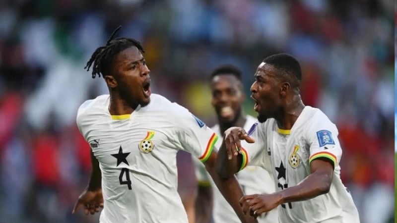 প্রথমার্ধেই দক্ষিণ কোরিয়ার জালে ঘানার দুই গোল