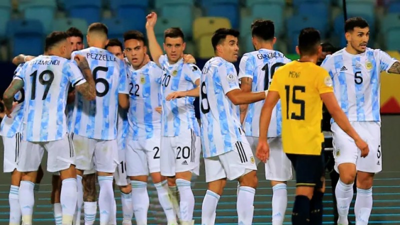 কলম্বিয়ার বিপক্ষে মেসিবিহীন আর্জেন্টিনার জয়