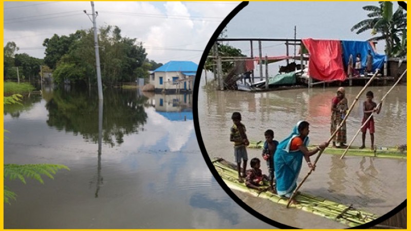 সিরাজগঞ্জে বন্যা পরিস্থিতির আরও অবনতি
