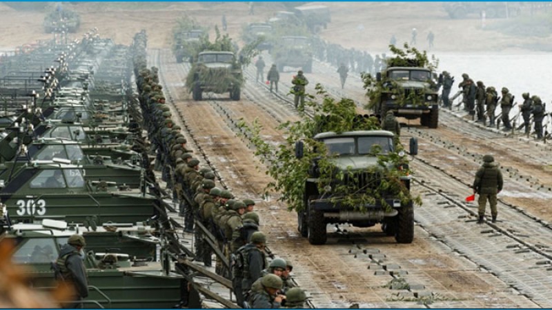 ইউক্রেন সীমান্তে আরও ১ লাখ সেনা পাঠিয়েছে রাশিয়া : পেন্টাগন