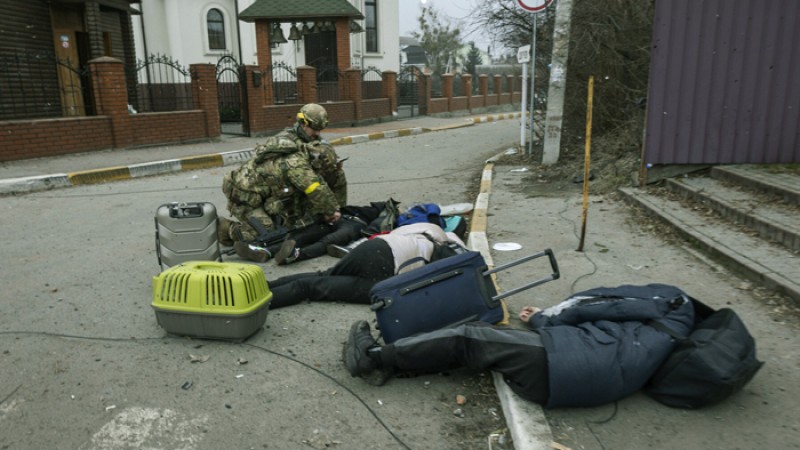 খেরসন অঞ্চল থেকে পালানোর সময় ৪ ইউক্রেনীয় নিহত