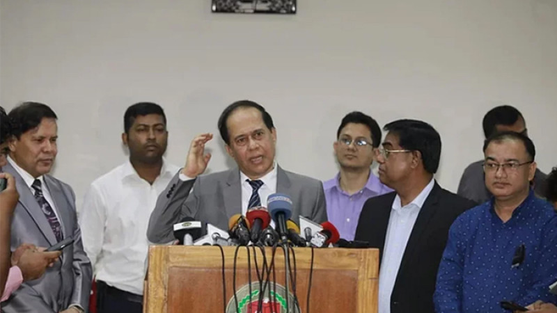 রাজনৈতিক দলগুলোর মধ্যে সংলাপ প্রয়োজন: সিইসি