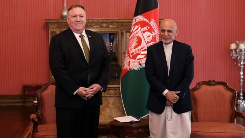 আশরাফ গনি একজন প্রতারক: মাইক পম্পেও