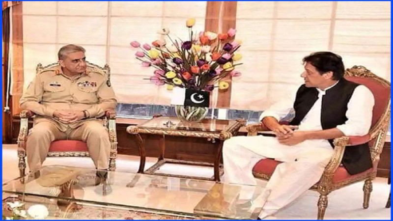পাক সেনাপ্রধানের সঙ্গে সাক্ষাৎ ইমরানের