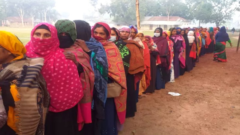 কুমিল্লার ৫ ইউপিতে ভোটগ্রহণ চলছে