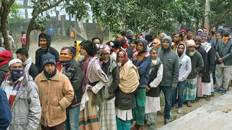 পঞ্চম ধাপে ৭০৮ ইউপিতে ভোটগ্রহণ চলছে