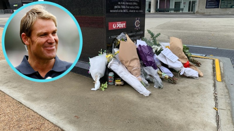 ওয়ার্নের সম্মানে এমসিজিতে স্ট্যান্ড