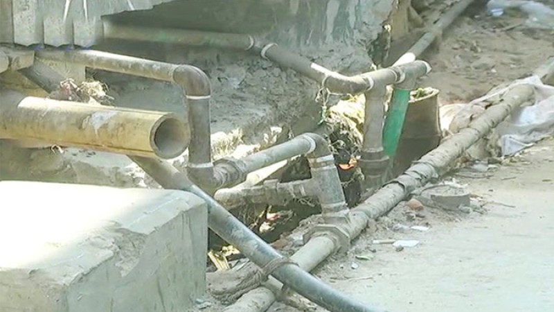 কামরাঙ্গিরচরে অবৈধ গ্যাস সংযোগ বিচ্ছিন