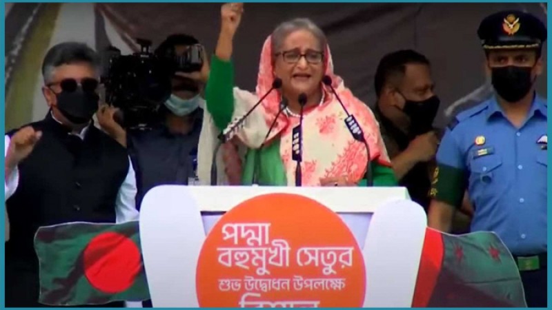 জনগণের শক্তি নিয়েই পদ্মা সেতু করেছি: প্রধানমন্ত্রী