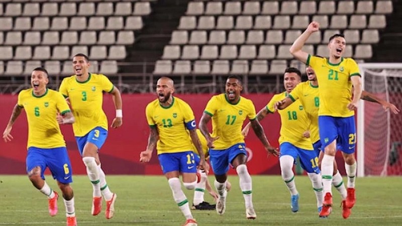 টানা দ্বিতীয়বার অলিম্পিকের স্বর্ণ ঘরে তুললো ব্রাজিল