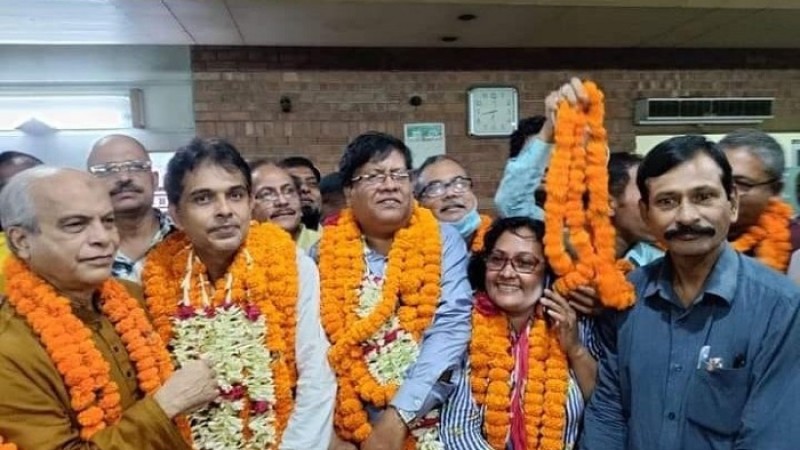 সভাপতি ওমর ফারুক, মহাসচিব দীপ আজাদ