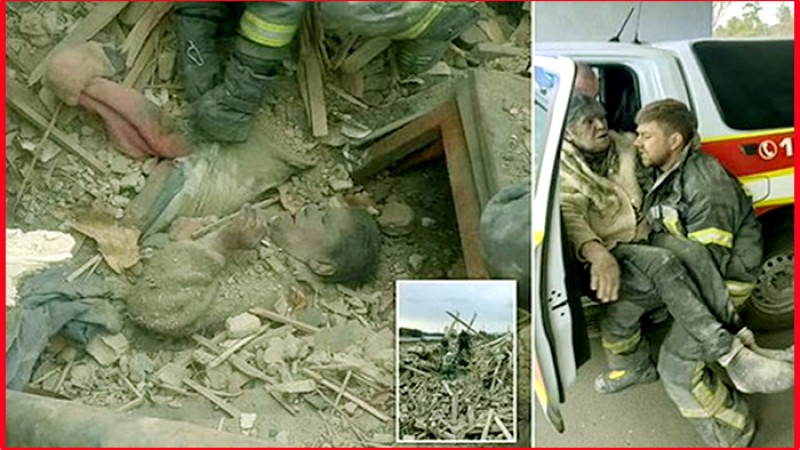 ইউক্রেনের ধ্বংসস্তূপ থেকে জীবিত নারী উদ্ধার