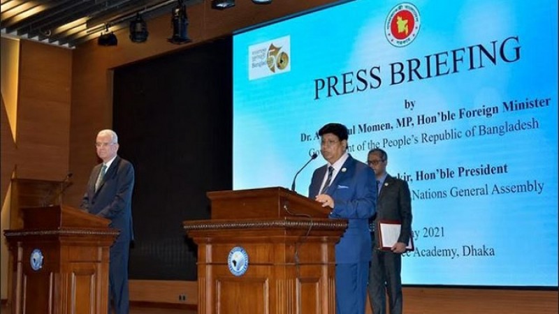 ফিলিস্তিনের রাষ্ট্রদূতের বক্তব্যে পররাষ্ট্রমন্ত্রীর ক্ষোভ