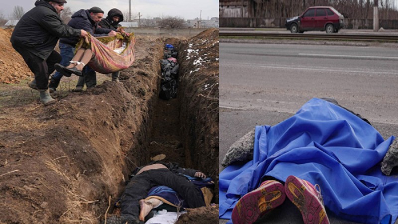 ইউক্রেনের সড়কে মরদেহ, হাজারের বেশি লাশ উদ্ধার