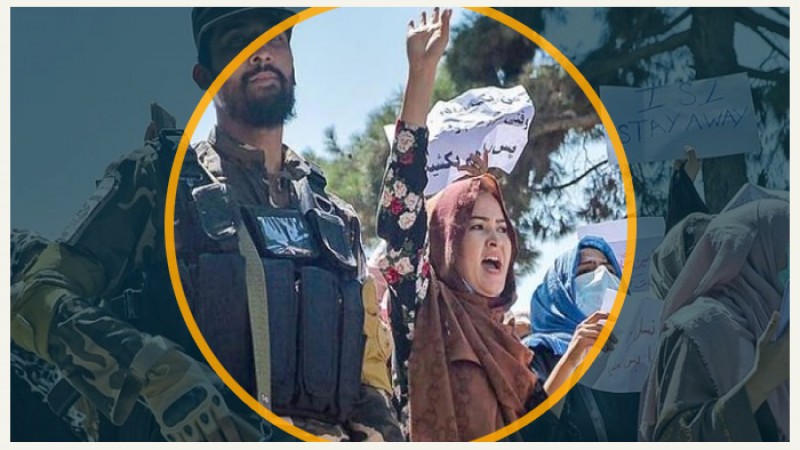 হিজাব ছাড়া নারী কাটা তরমুজ : তালিবান