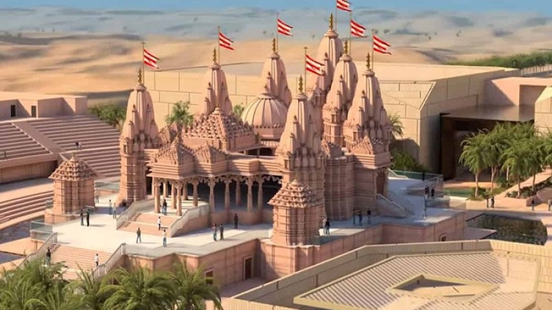 আবুধাবিতে তৈরি হচ্ছে প্রথম হিন্দু মন্দির