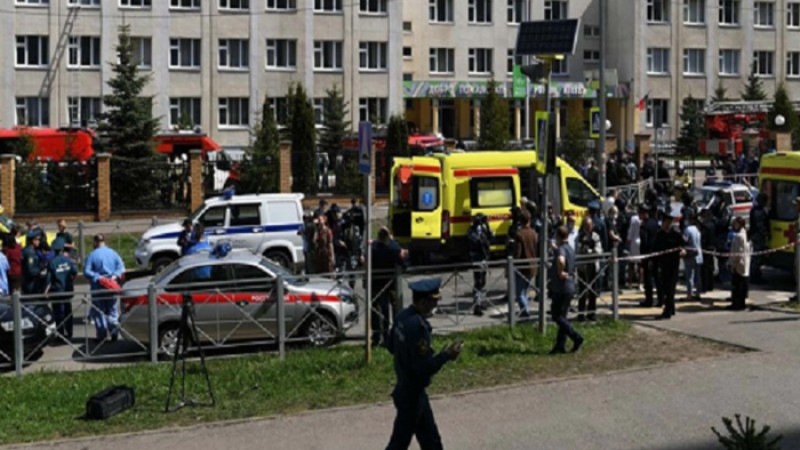 রাশিয়ার স্কুলে ভয়াবহ হামলায় মৃতের সংখ্যা বেড়ে ১৩