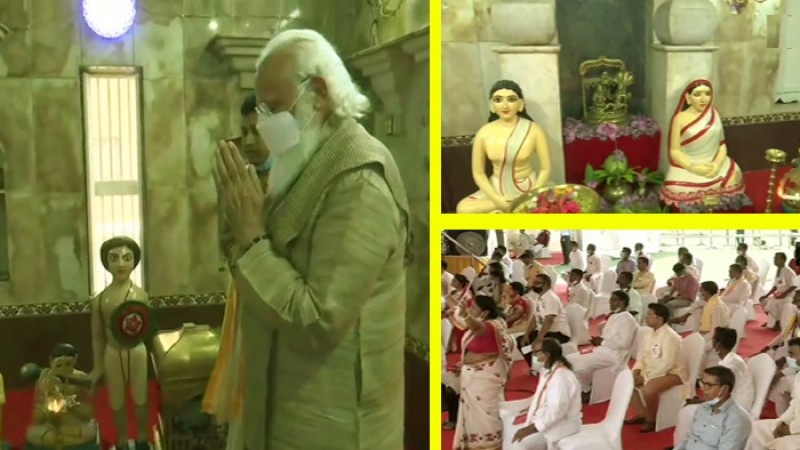 গোপালগঞ্জের ওড়াকান্দিতে নরেন্দ্র মোদি