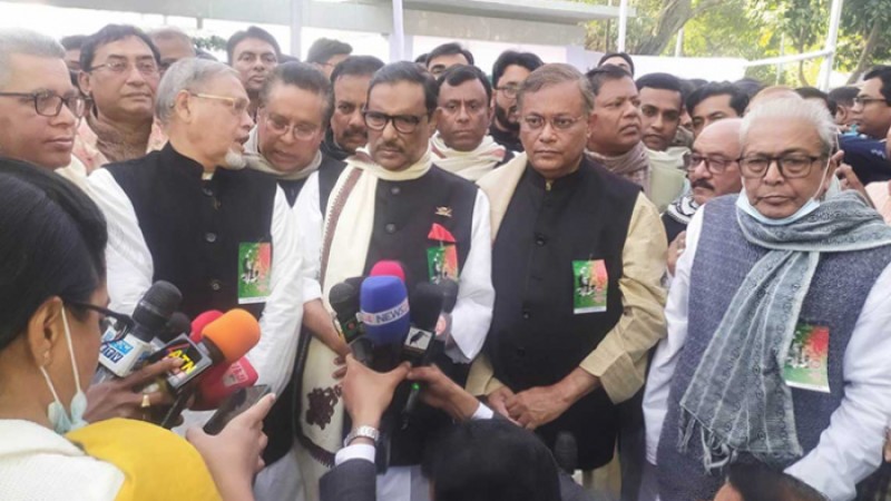 আদর্শ রাষ্ট্র গঠন করাই আ. লীগের অঙ্গীকার: ওবায়দুল কাদের