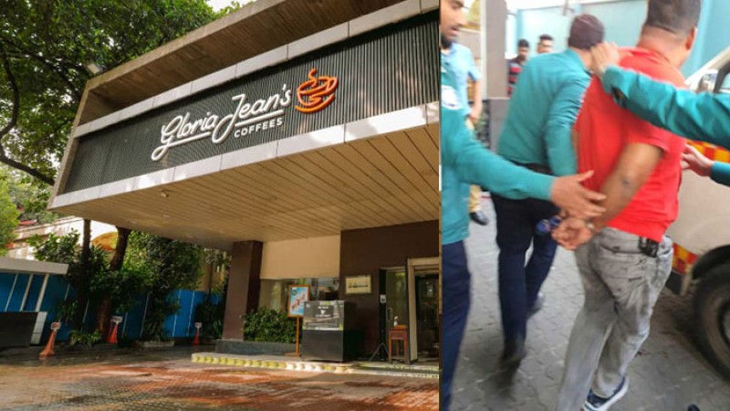 গুলশানে গ্লোরিয়া জিন্স ক্যাফের সামনে গোলাগুলি